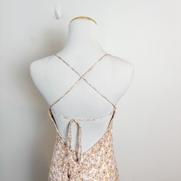 Significant Other Maria Floral Linen Blend Dress Size 2 - Picture 8 of 15